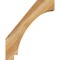Ekena Millwork 6"W x 18"D x 22"H Imperial Rough Sawn Knee Brace, Western Red Cedar BRC06X18X22IMP00RWR - alternate 3
